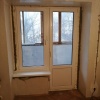 Замена старого деревянного окна на новое ПВХ