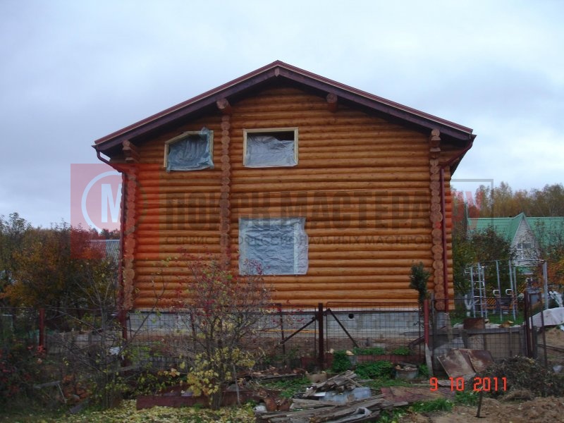 Установка окон ПВХ в деревянных домах