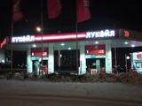 Монтаж светодиодных светильников на АЗС