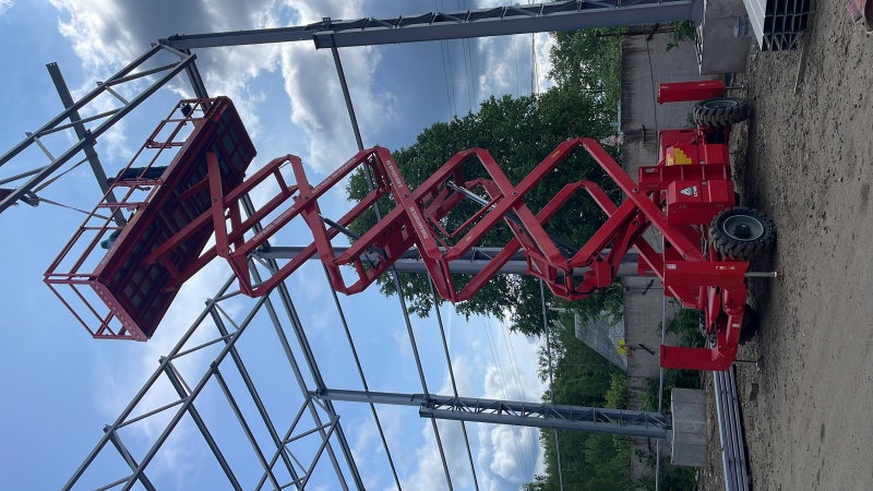 Болтовое соединение, сборка ангара