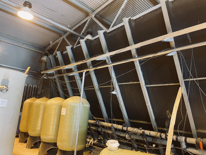 Демонтаж резервуара 500 кубов из нержавеющей стали