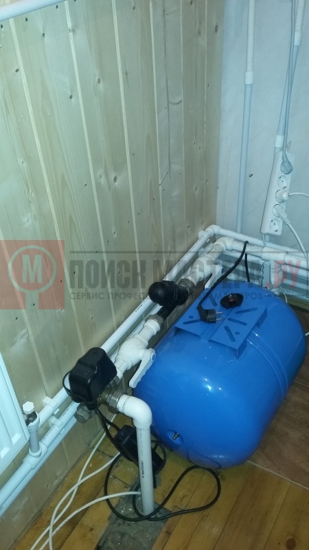 Система отопления и водоснабжения дома с газовым двухконтурным котлом