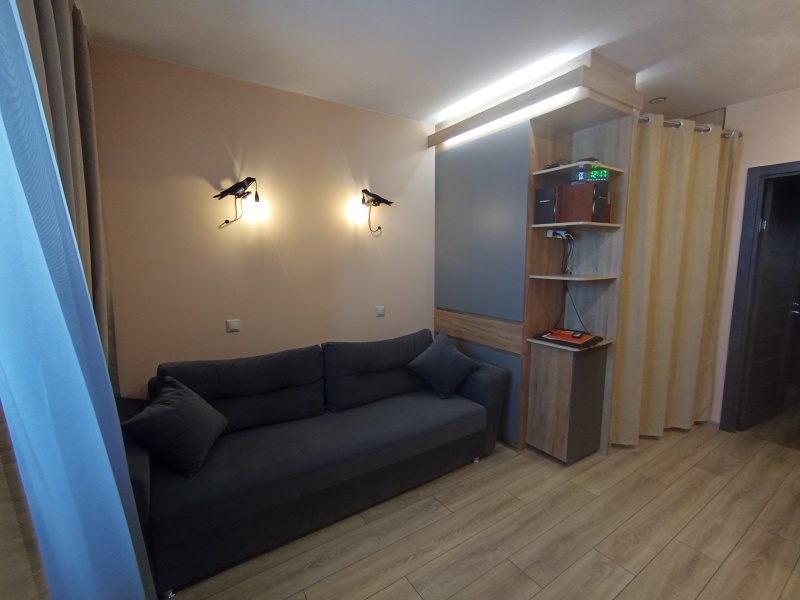 1К квартира в новостройке с бетона под ключ.