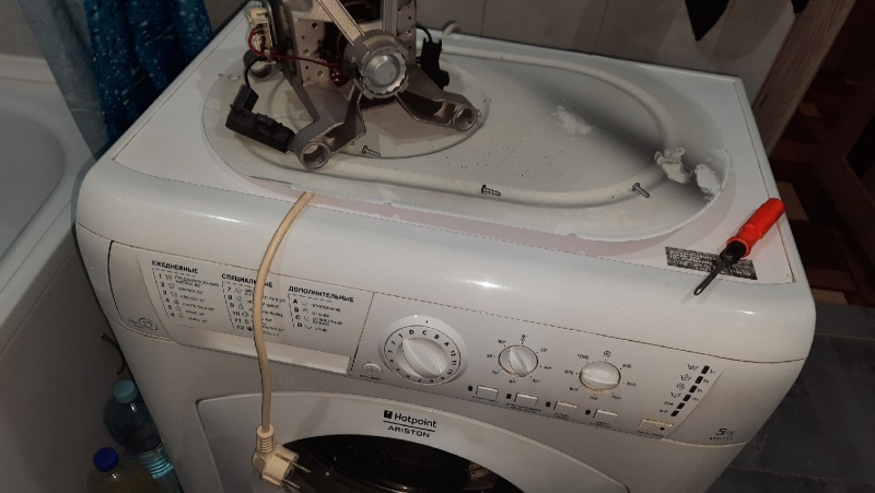 Замена мотора на стиральной машине