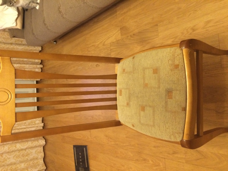 Реставрация и редизайн стульев из массива березы